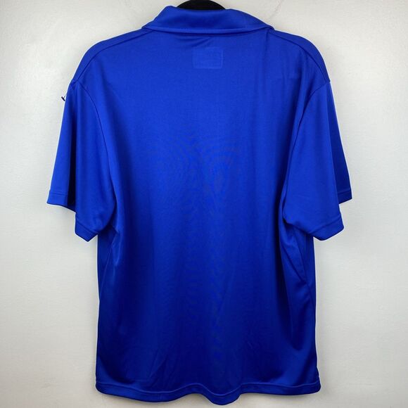 Under Armour shirt Mens L Blue short sleeve polo golf HeatGear NWT - Picture 5 of 10